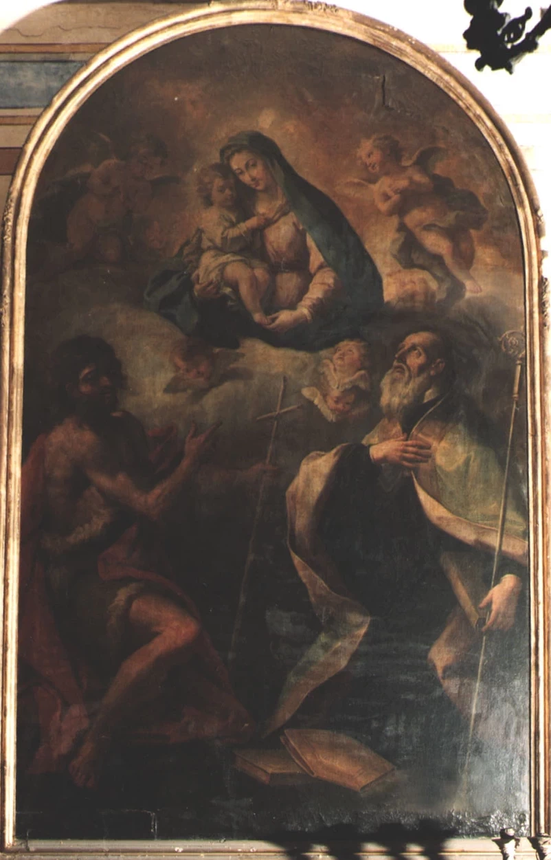 Madonna con Bambino tra San Giovanni Battista e Sant'Agostino - Napoli